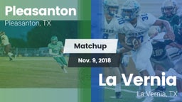 Matchup: Pleasanton High vs. La Vernia  2018