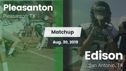 Matchup: Pleasanton High vs. Edison  2019