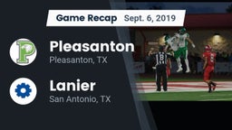 Recap: Pleasanton  vs. Lanier  2019
