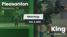 Matchup: Pleasanton High vs. King  2019
