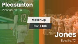Matchup: Pleasanton High vs. Jones  2019