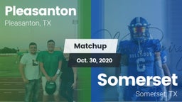 Matchup: Pleasanton High vs. Somerset  2020