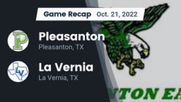 Recap: Pleasanton  vs. La Vernia  2022