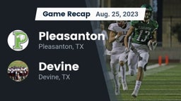 Recap: Pleasanton  vs. Devine  2023