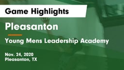 Pleasanton  vs Young Mens Leadership Academy Game Highlights - Nov. 24, 2020