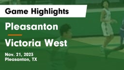 Pleasanton  vs Victoria West  Game Highlights - Nov. 21, 2023