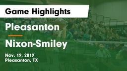 Pleasanton  vs Nixon-Smiley  Game Highlights - Nov. 19, 2019