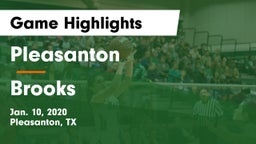 Pleasanton  vs Brooks Game Highlights - Jan. 10, 2020