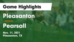 Pleasanton  vs Pearsall  Game Highlights - Nov. 11, 2021