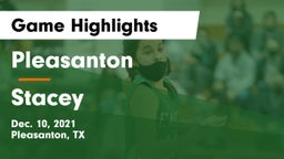 Pleasanton  vs Stacey Game Highlights - Dec. 10, 2021