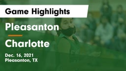 Pleasanton  vs Charlotte  Game Highlights - Dec. 16, 2021
