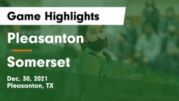 Pleasanton  vs Somerset  Game Highlights - Dec. 30, 2021