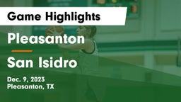 Pleasanton  vs San Isidro  Game Highlights - Dec. 9, 2023