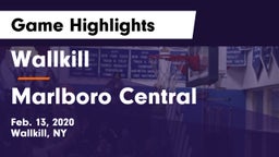 Wallkill  vs Marlboro Central  Game Highlights - Feb. 13, 2020