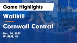 Wallkill  vs Cornwall Central  Game Highlights - Dec. 28, 2023