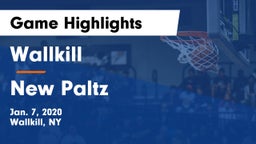 Wallkill  vs New Paltz  Game Highlights - Jan. 7, 2020