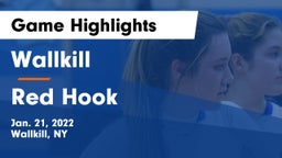 Wallkill  vs Red Hook  Game Highlights - Jan. 21, 2022