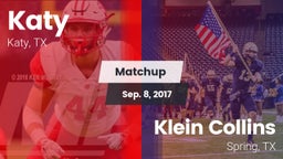 Matchup: Katy  vs. Klein Collins  2017