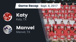 Recap: Katy  vs. Manvel  2017