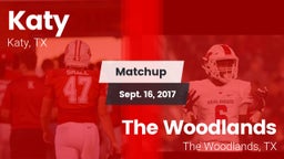 Matchup: Katy  vs. The Woodlands  2017