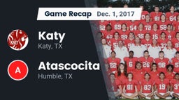 Recap: Katy  vs. Atascocita  2017