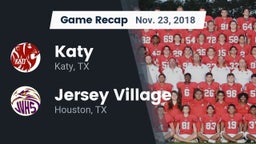 Recap: Katy  vs. Jersey Village  2018