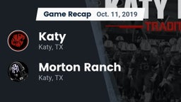 Recap: Katy  vs. Morton Ranch  2019