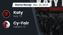 Recap: Katy  vs. Cy-Fair  2019