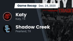 Recap: Katy  vs. Shadow Creek  2020
