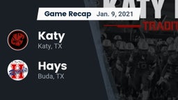 Recap: Katy  vs. Hays  2021