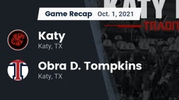Recap: Katy  vs. Obra D. Tompkins  2021