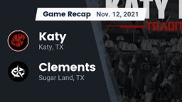 Recap: Katy  vs. Clements  2021