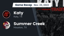 Recap: Katy  vs. Summer Creek  2022