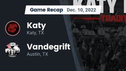 Recap: Katy  vs. Vandegrift  2022