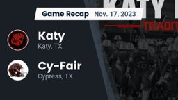 Recap: Katy  vs. Cy-Fair  2023