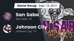 Recap: San Saba  vs. Johnson City  2017