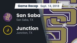 Recap: San Saba  vs. Junction  2018