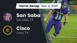 Recap: San Saba  vs. Cisco  2020