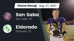 Recap: San Saba  vs. Eldorado  2021