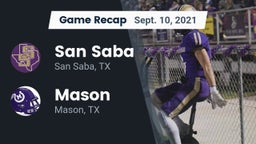 Recap: San Saba  vs. Mason  2021