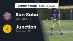 Recap: San Saba  vs. Junction  2022