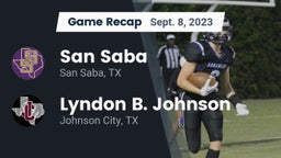 Recap: San Saba  vs. Lyndon B. Johnson  2023