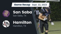 Recap: San Saba  vs. Hamilton  2023