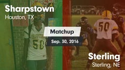 Matchup: Sharpstown High vs. Sterling  2016