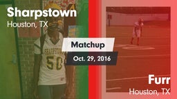 Matchup: Sharpstown High vs. Furr  2016