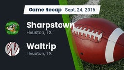 Recap: Sharpstown  vs. Waltrip  2016