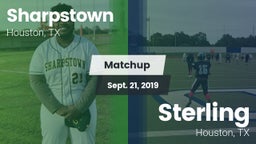 Matchup: Sharpstown High vs. Sterling  2019