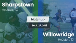 Matchup: Sharpstown High vs. Willowridge  2019