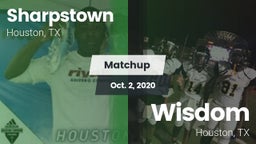 Matchup: Sharpstown High vs. Wisdom  2020
