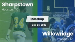 Matchup: Sharpstown High vs. Willowridge  2020